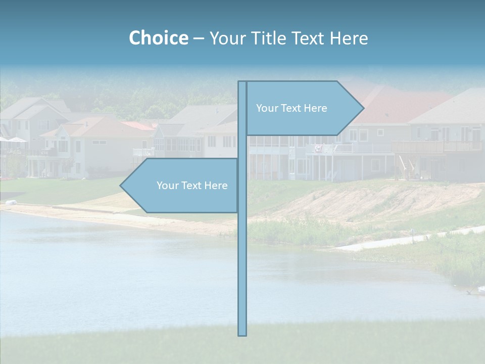 Residential Luxury Real Estate PowerPoint Template