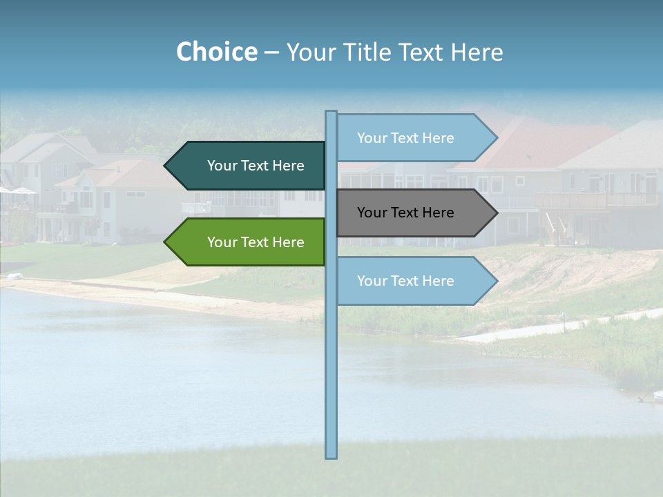 Residential Luxury Real Estate PowerPoint Template