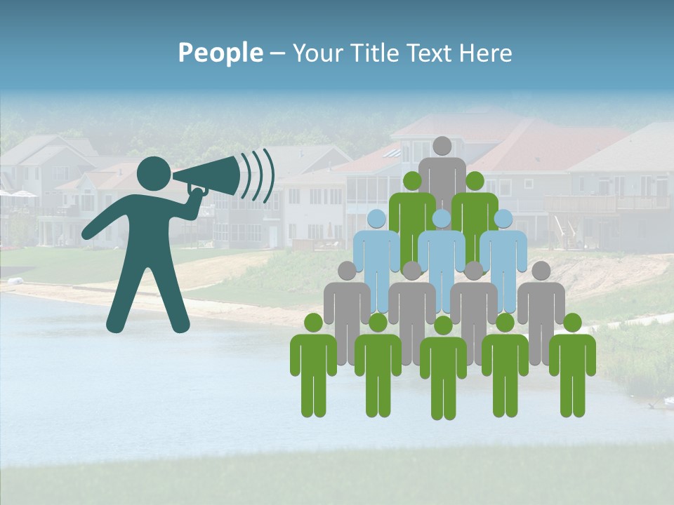 Residential Luxury Real Estate PowerPoint Template