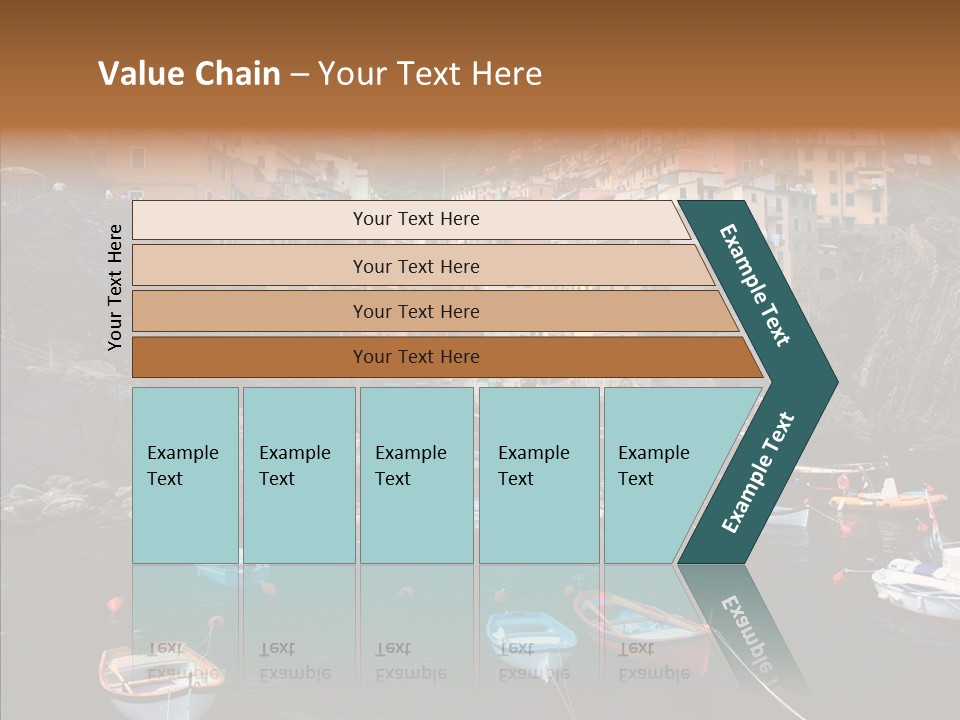 Coastal Tourist Terre PowerPoint Template