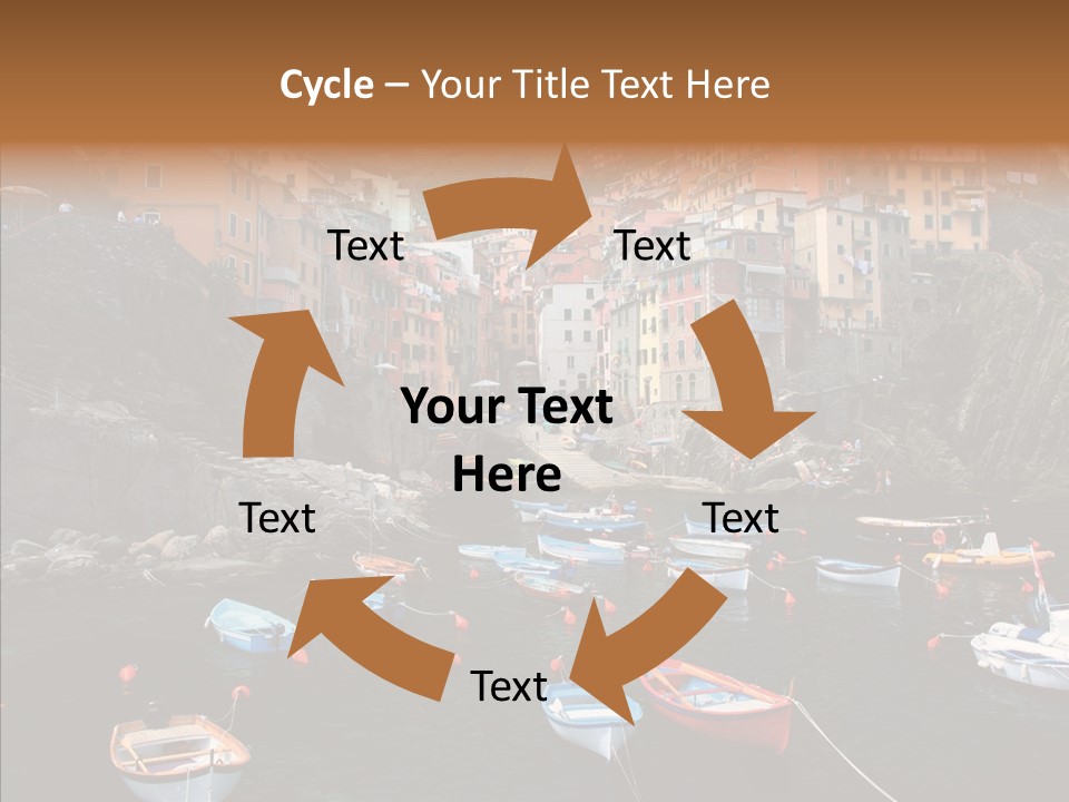 Coastal Tourist Terre PowerPoint Template
