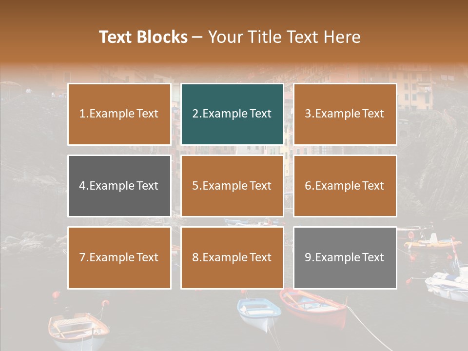 Coastal Tourist Terre PowerPoint Template