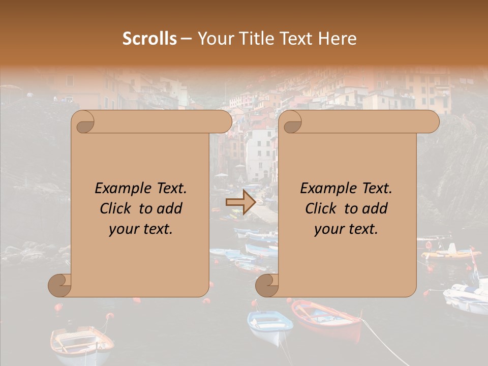 Coastal Tourist Terre PowerPoint Template