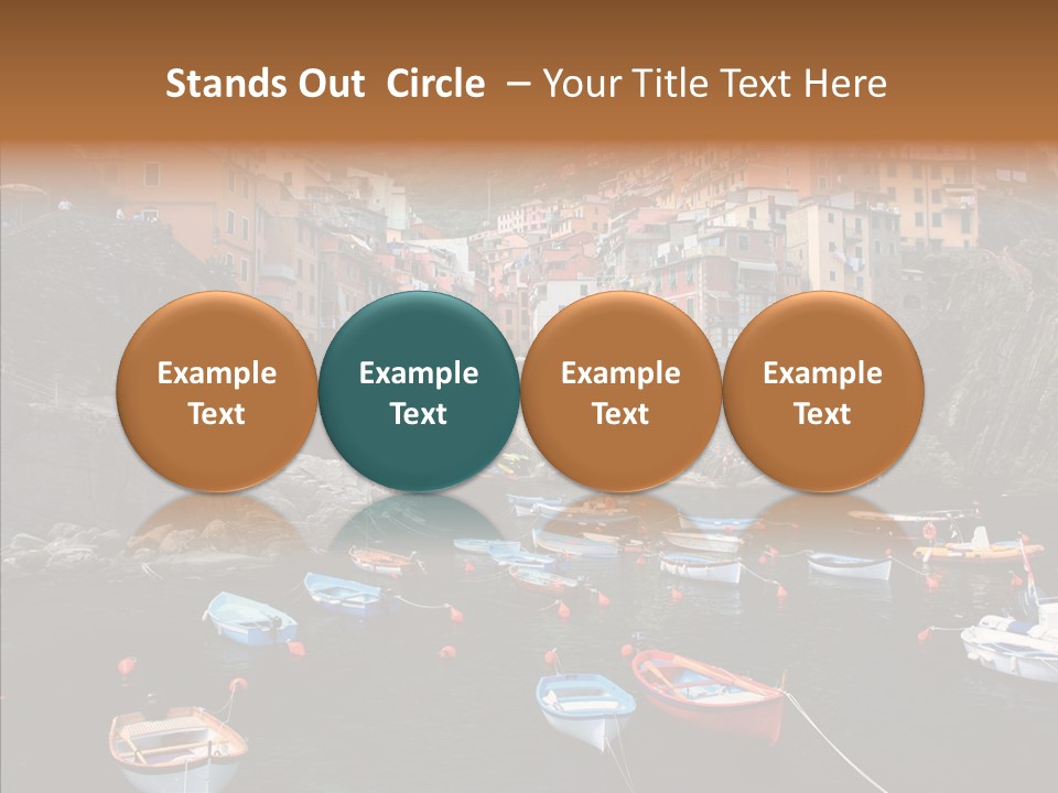 Coastal Tourist Terre PowerPoint Template