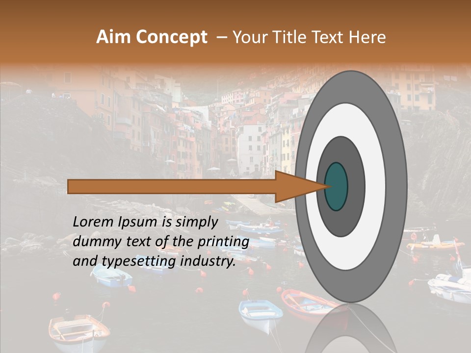 Coastal Tourist Terre PowerPoint Template