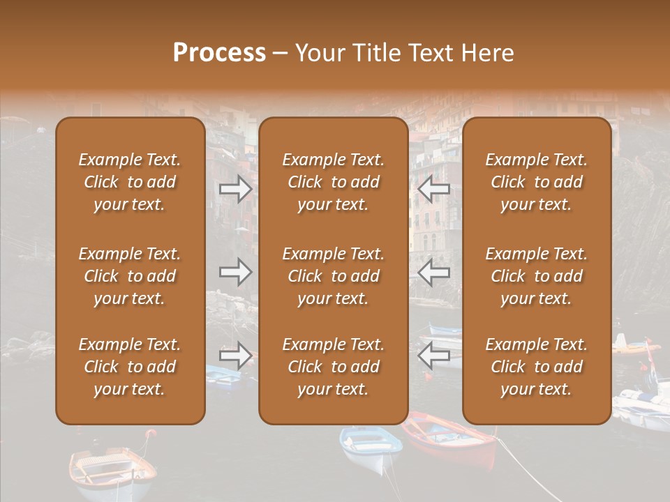 Coastal Tourist Terre PowerPoint Template