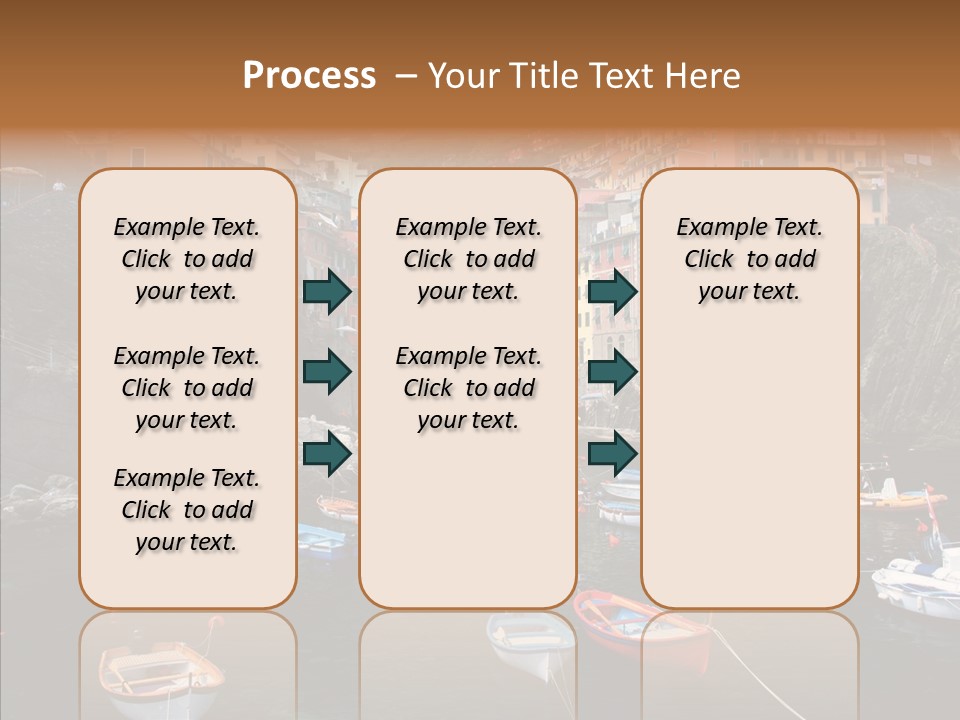 Coastal Tourist Terre PowerPoint Template