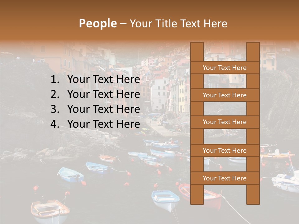 Coastal Tourist Terre PowerPoint Template