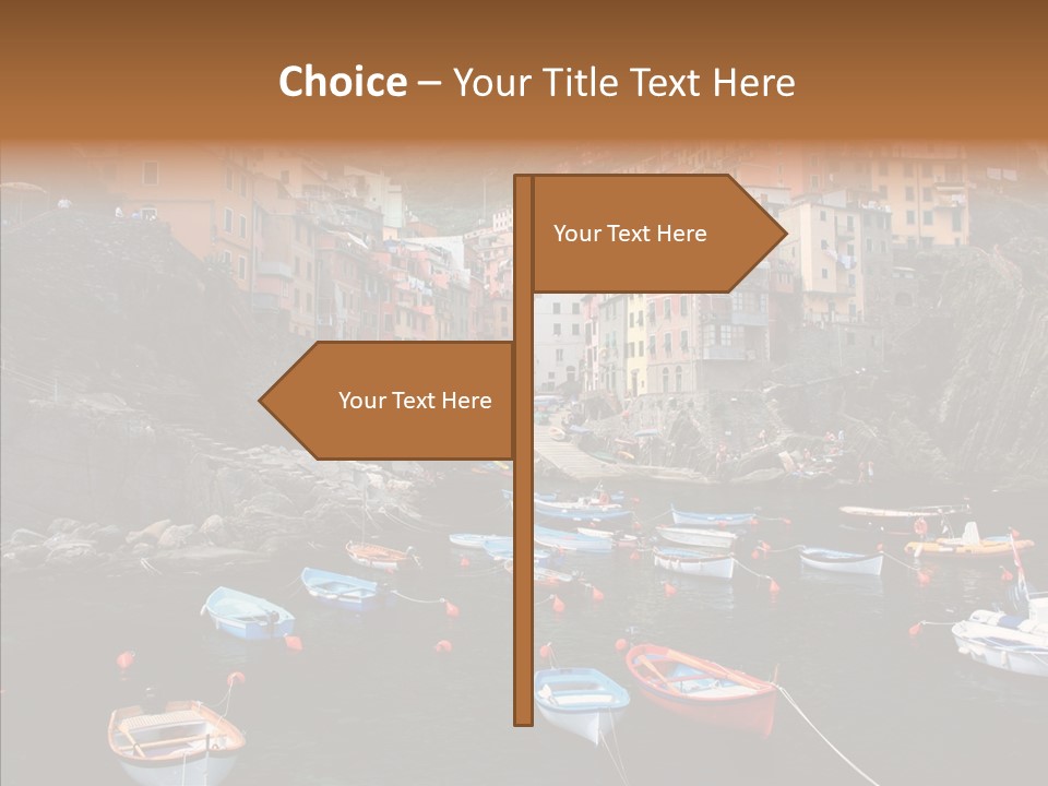 Coastal Tourist Terre PowerPoint Template