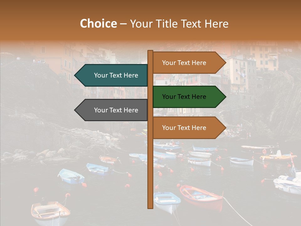 Coastal Tourist Terre PowerPoint Template