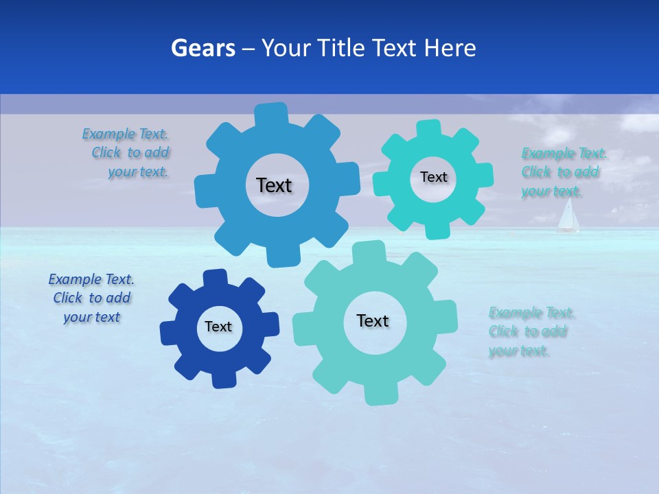 Sand Dreaming Romantic PowerPoint Template