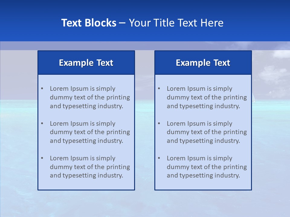 Sand Dreaming Romantic PowerPoint Template