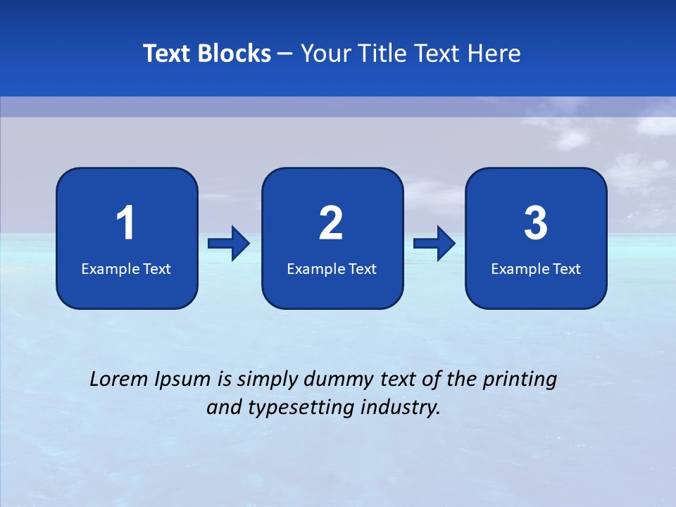 Sand Dreaming Romantic PowerPoint Template