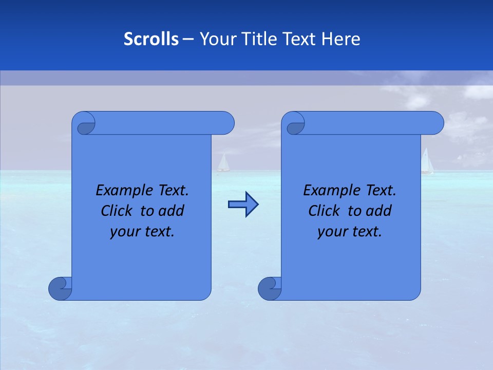 Sand Dreaming Romantic PowerPoint Template
