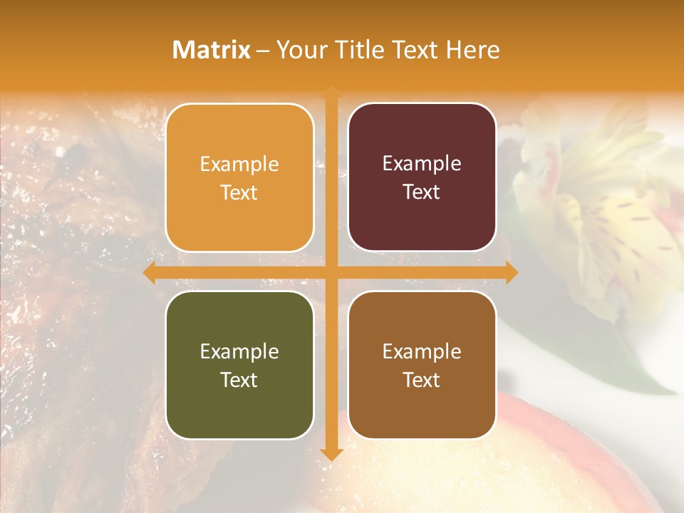 Spice Restaurant Meat PowerPoint Template