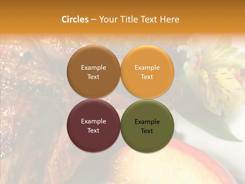Spice Restaurant Meat PowerPoint Template