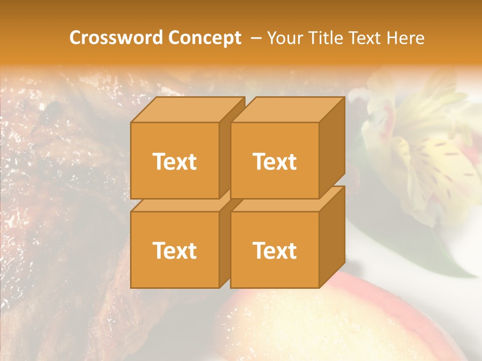 Spice Restaurant Meat PowerPoint Template