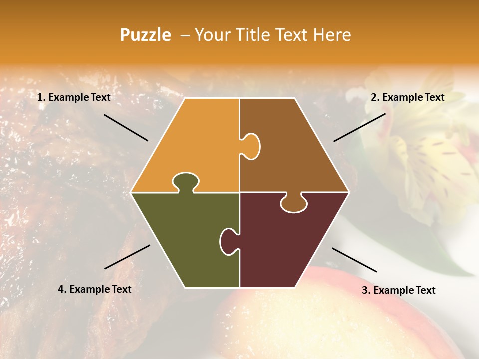 Spice Restaurant Meat PowerPoint Template