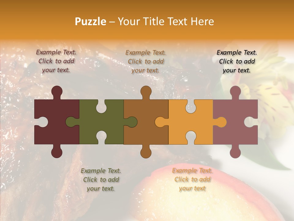 Spice Restaurant Meat PowerPoint Template