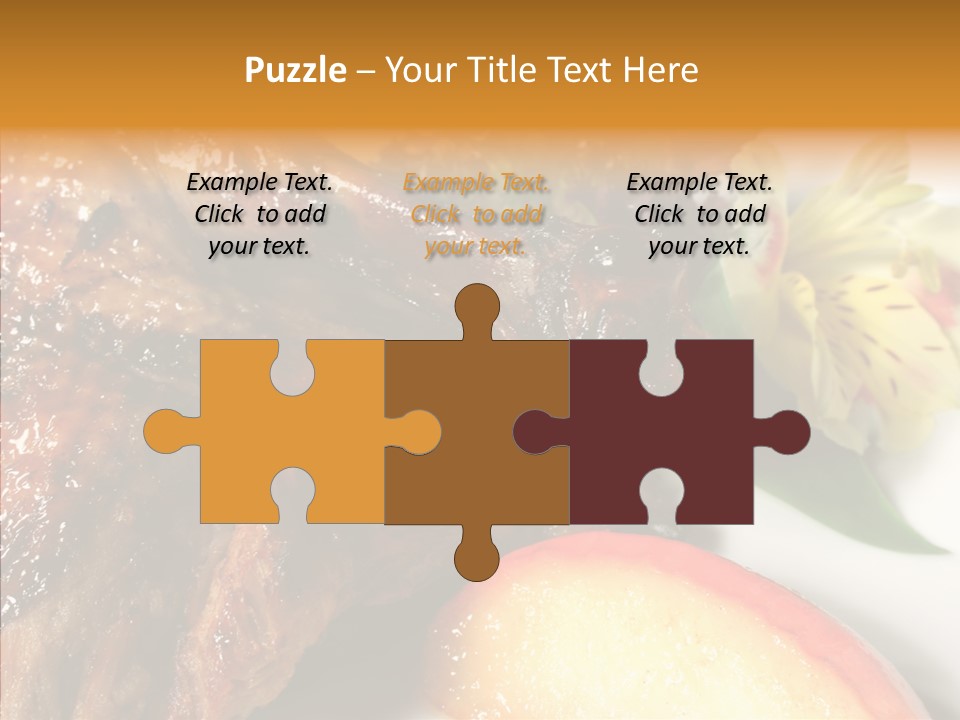 Spice Restaurant Meat PowerPoint Template