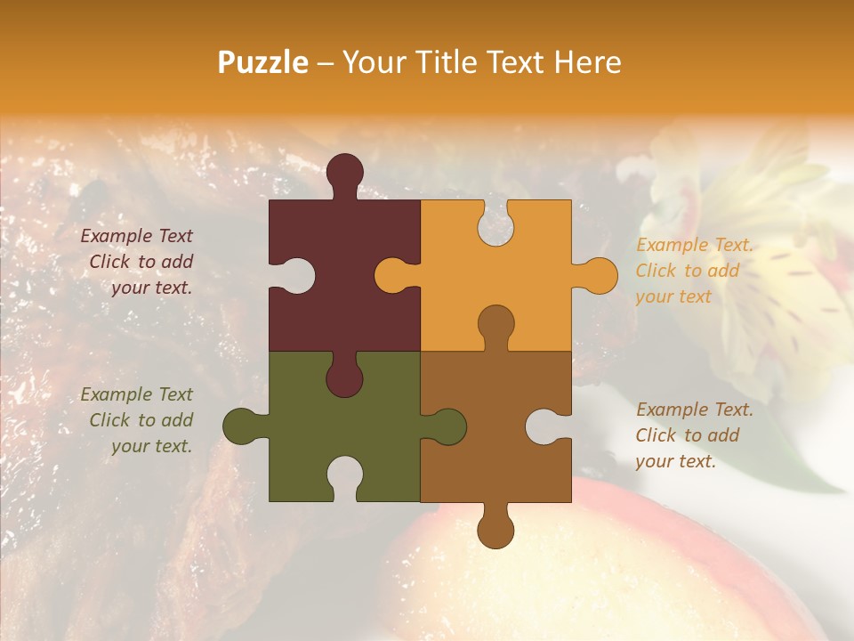 Spice Restaurant Meat PowerPoint Template