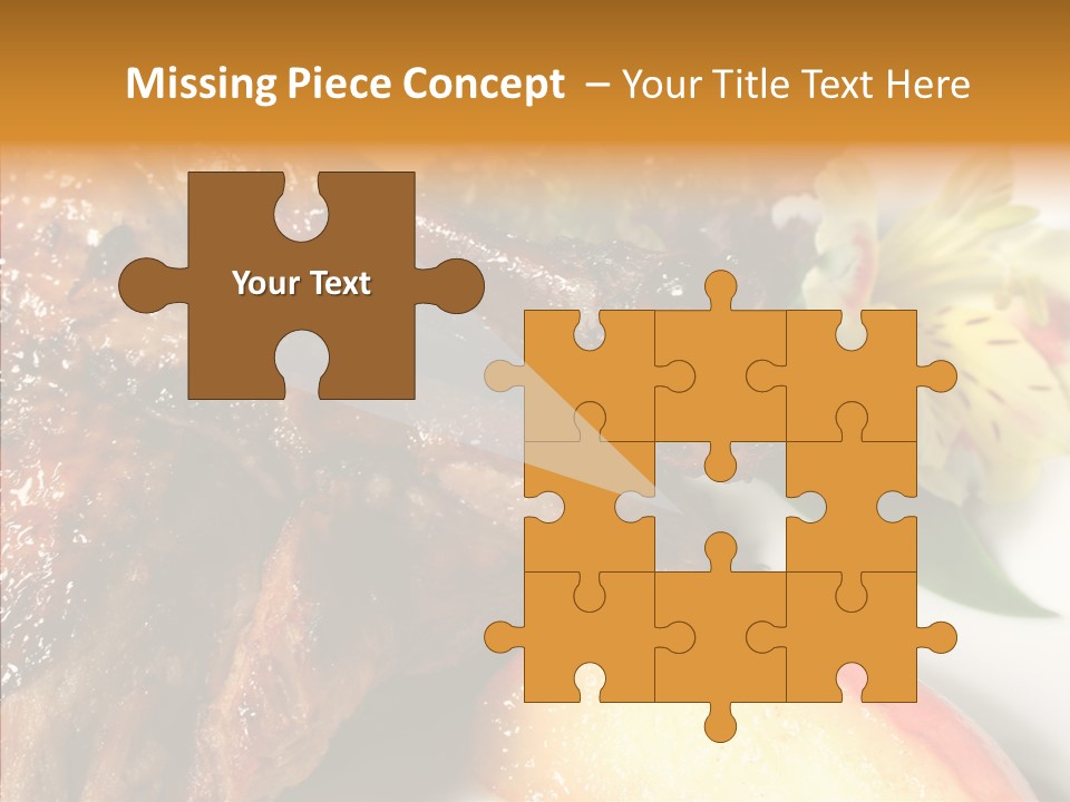 Spice Restaurant Meat PowerPoint Template