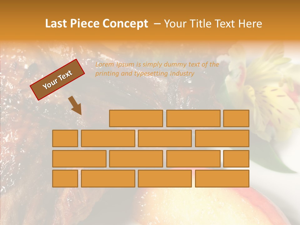 Spice Restaurant Meat PowerPoint Template