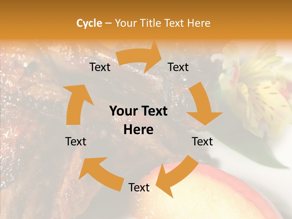 Spice Restaurant Meat PowerPoint Template