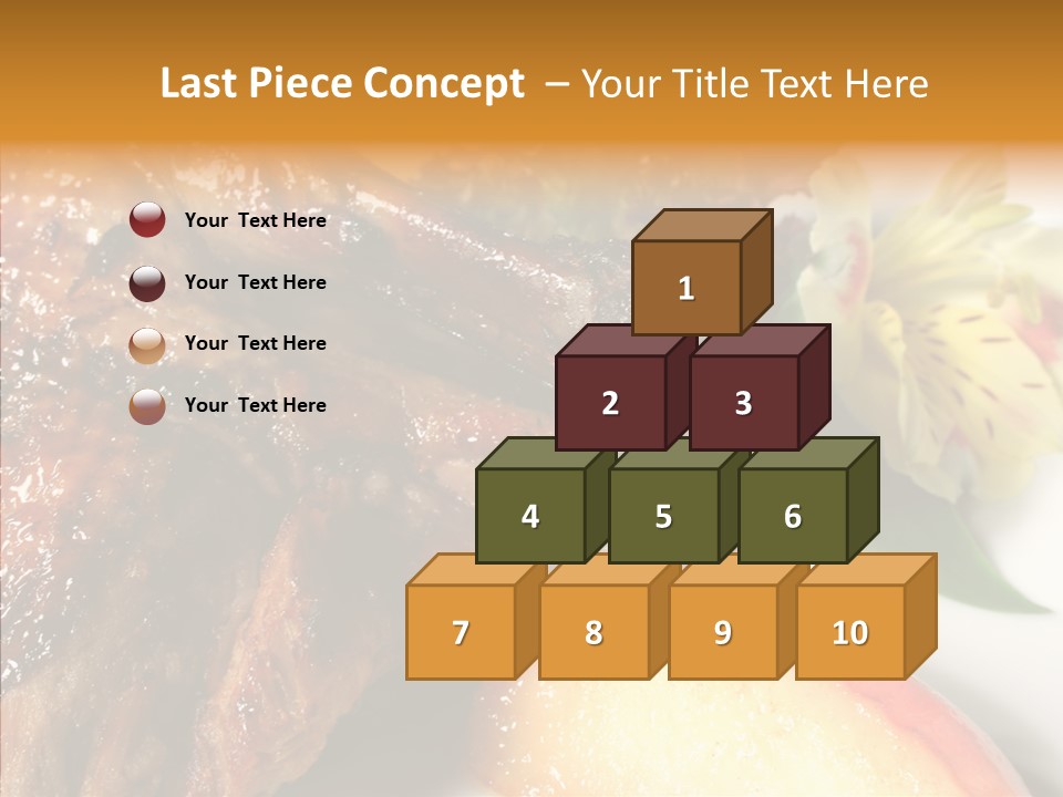 Spice Restaurant Meat PowerPoint Template