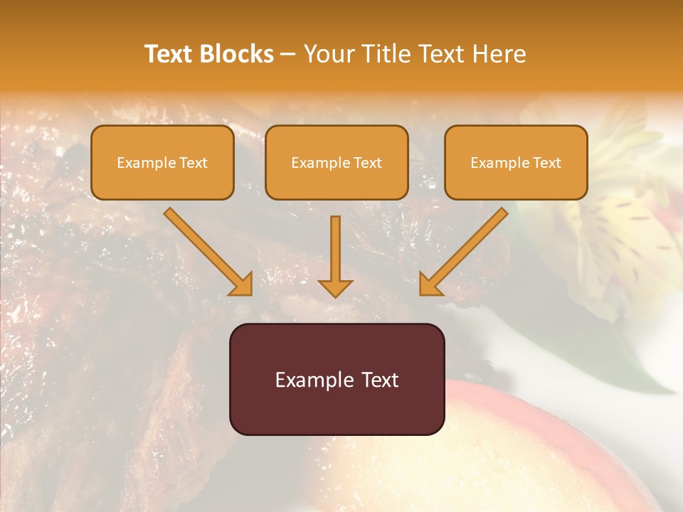 Spice Restaurant Meat PowerPoint Template