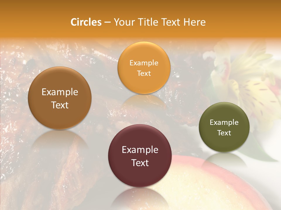 Spice Restaurant Meat PowerPoint Template