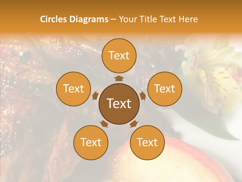 Spice Restaurant Meat PowerPoint Template