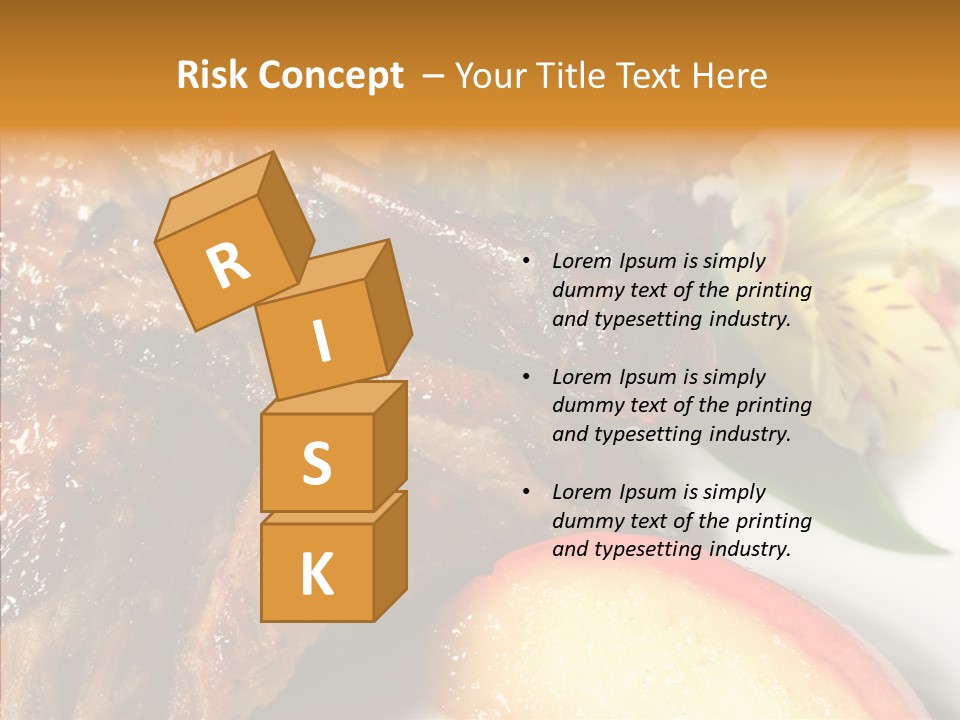 Spice Restaurant Meat PowerPoint Template