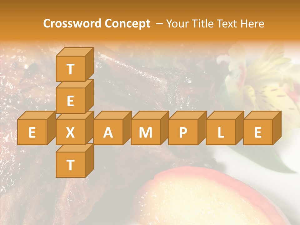 Spice Restaurant Meat PowerPoint Template