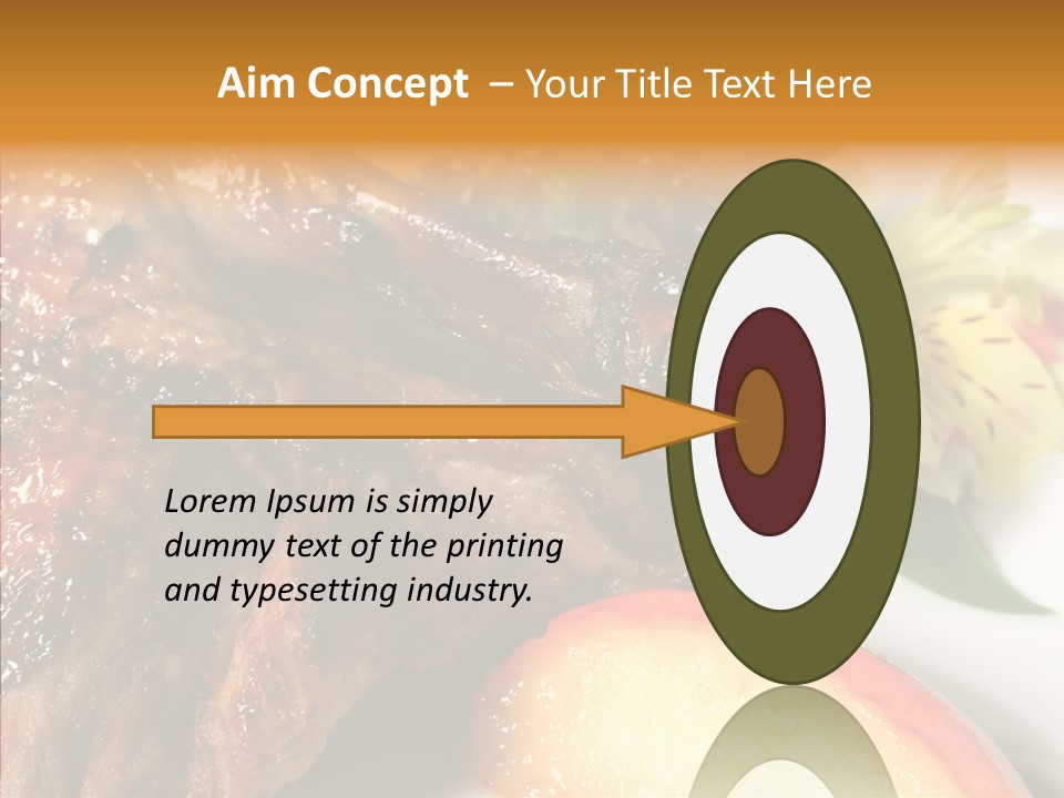 Spice Restaurant Meat PowerPoint Template
