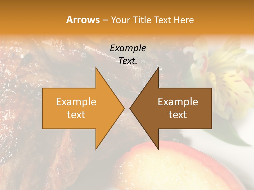 Spice Restaurant Meat PowerPoint Template