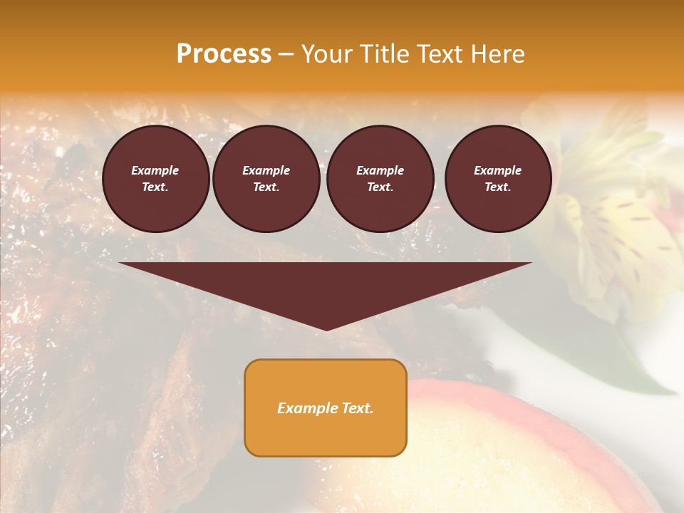 Spice Restaurant Meat PowerPoint Template