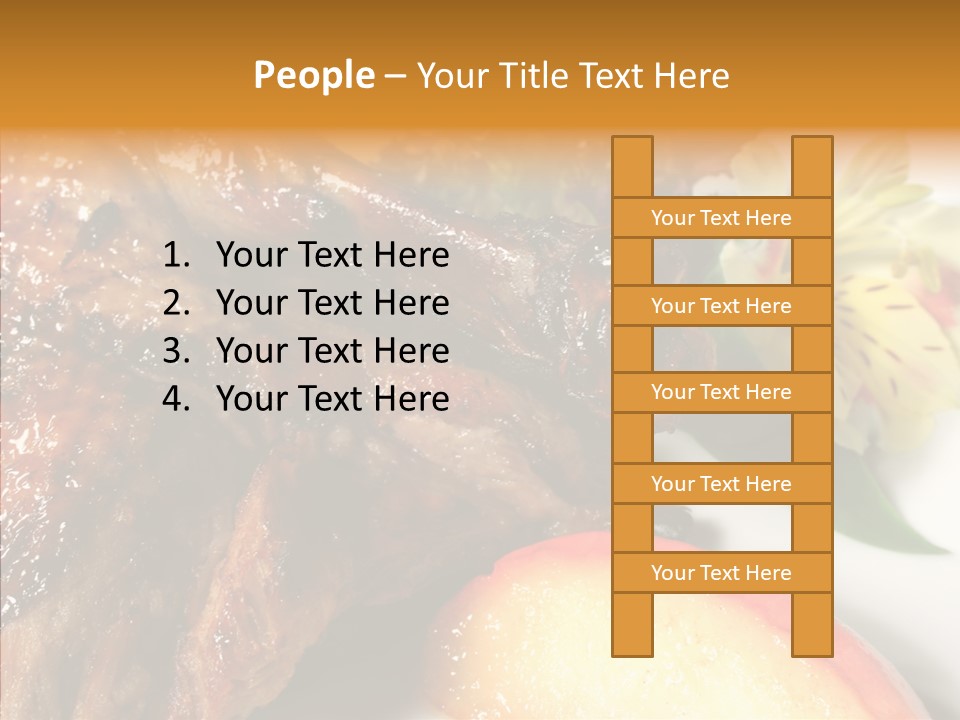 Spice Restaurant Meat PowerPoint Template