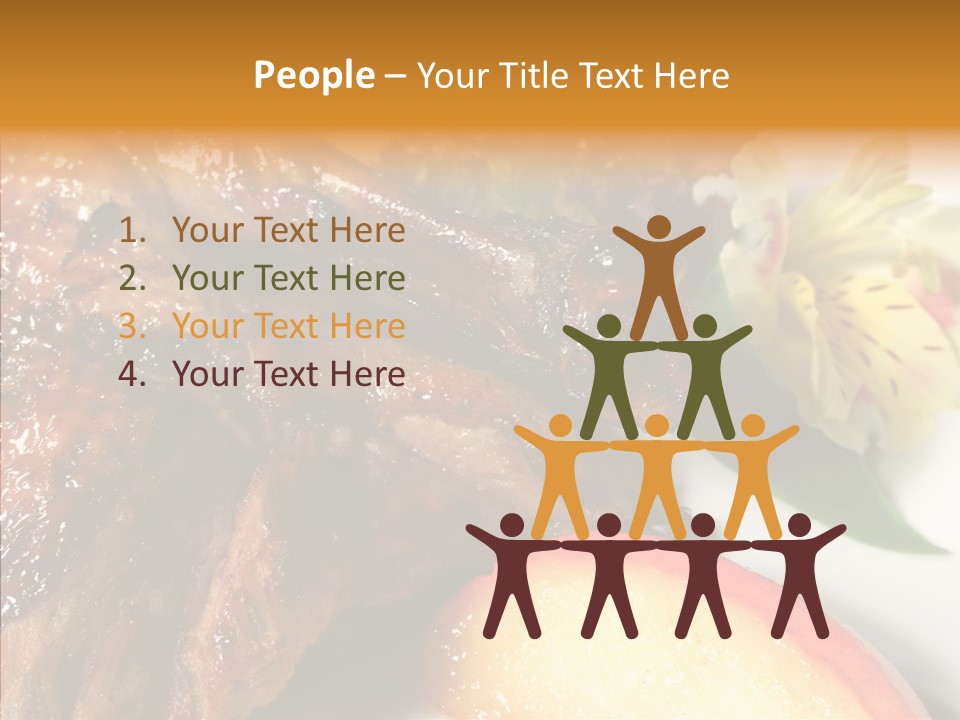 Spice Restaurant Meat PowerPoint Template