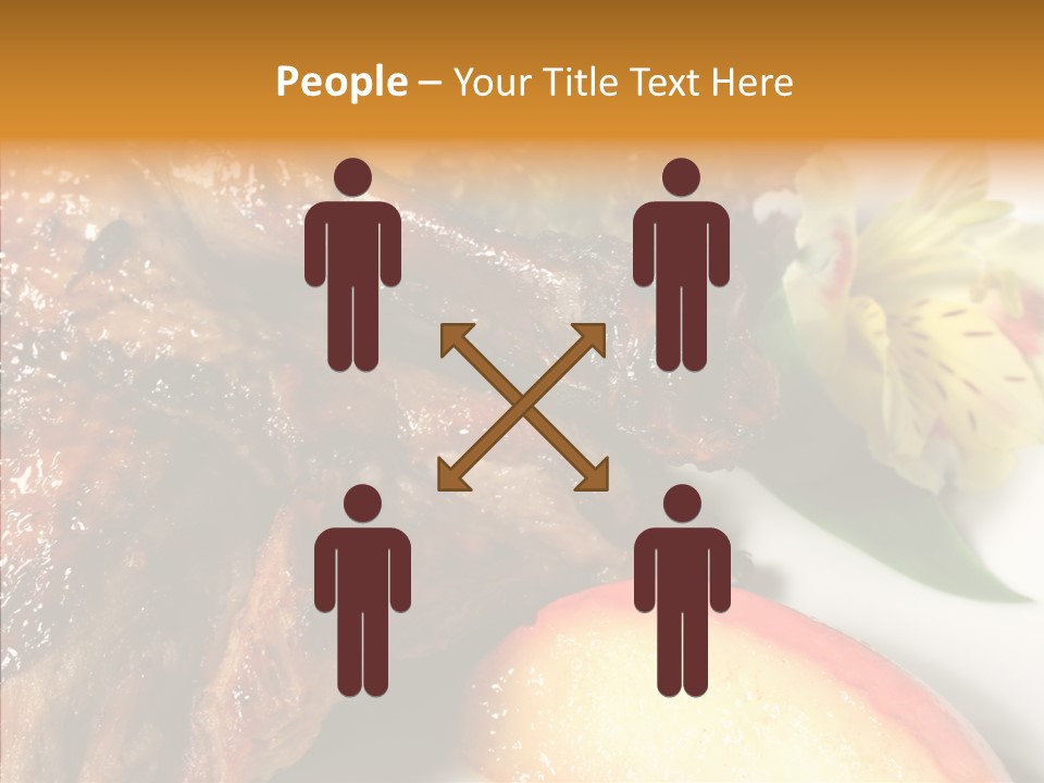 Spice Restaurant Meat PowerPoint Template