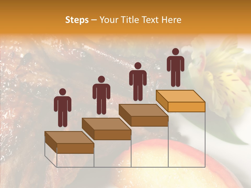 Spice Restaurant Meat PowerPoint Template