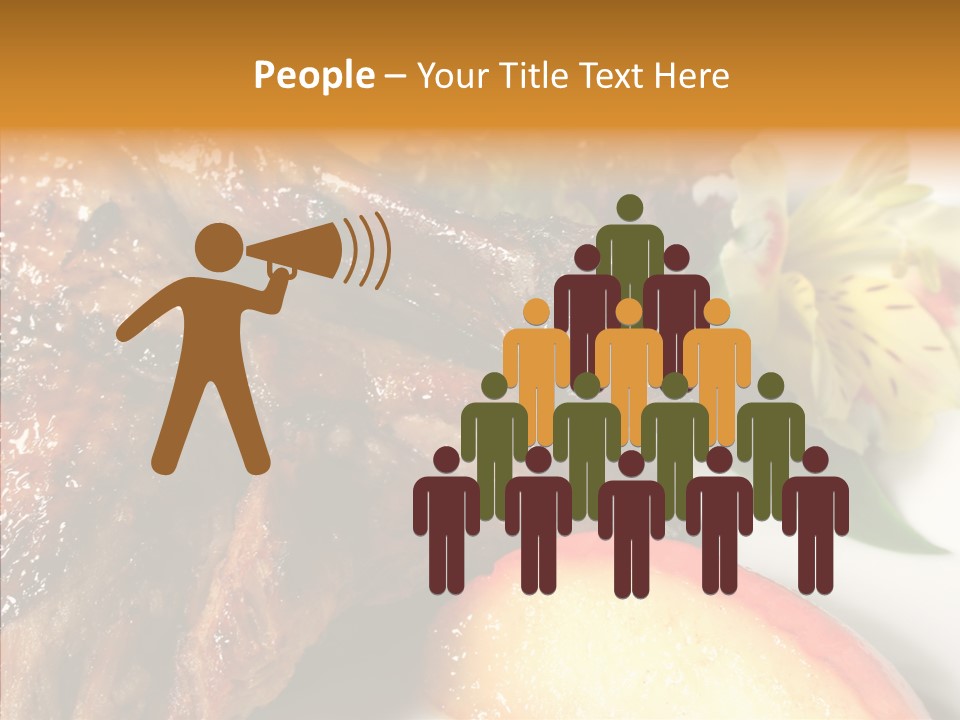 Spice Restaurant Meat PowerPoint Template