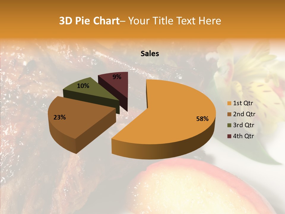 Spice Restaurant Meat PowerPoint Template