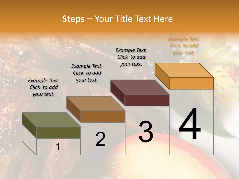 Spice Restaurant Meat PowerPoint Template