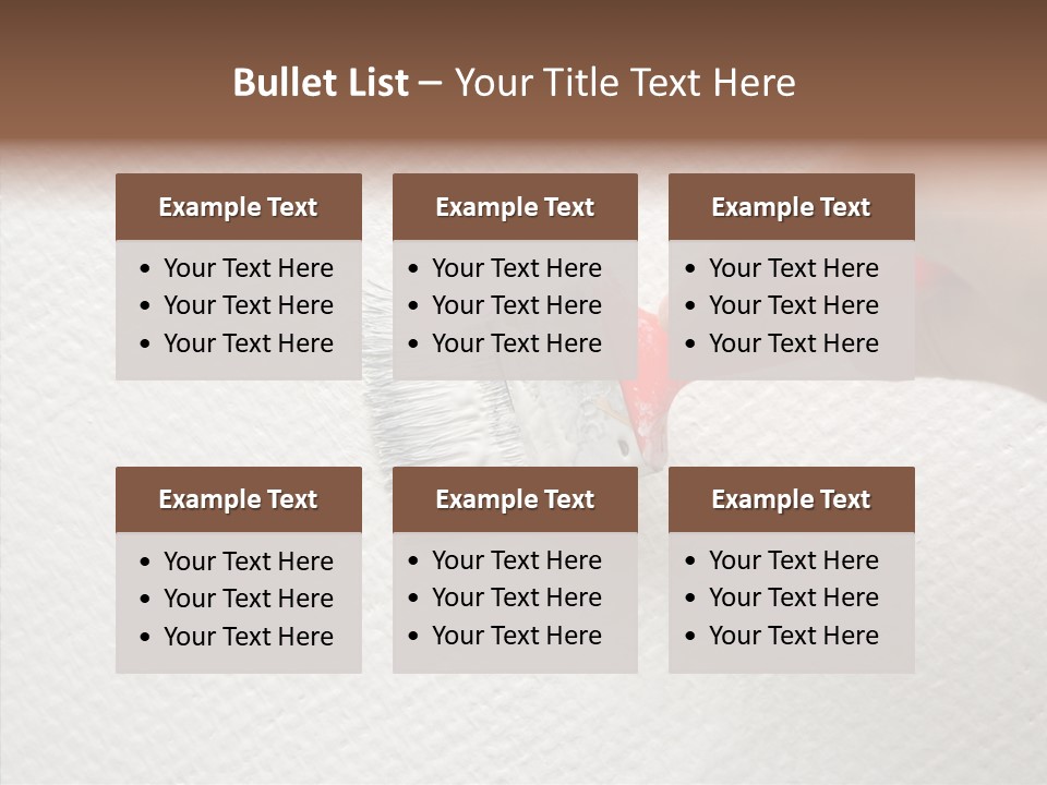 Bucket Work Paintcan PowerPoint Template
