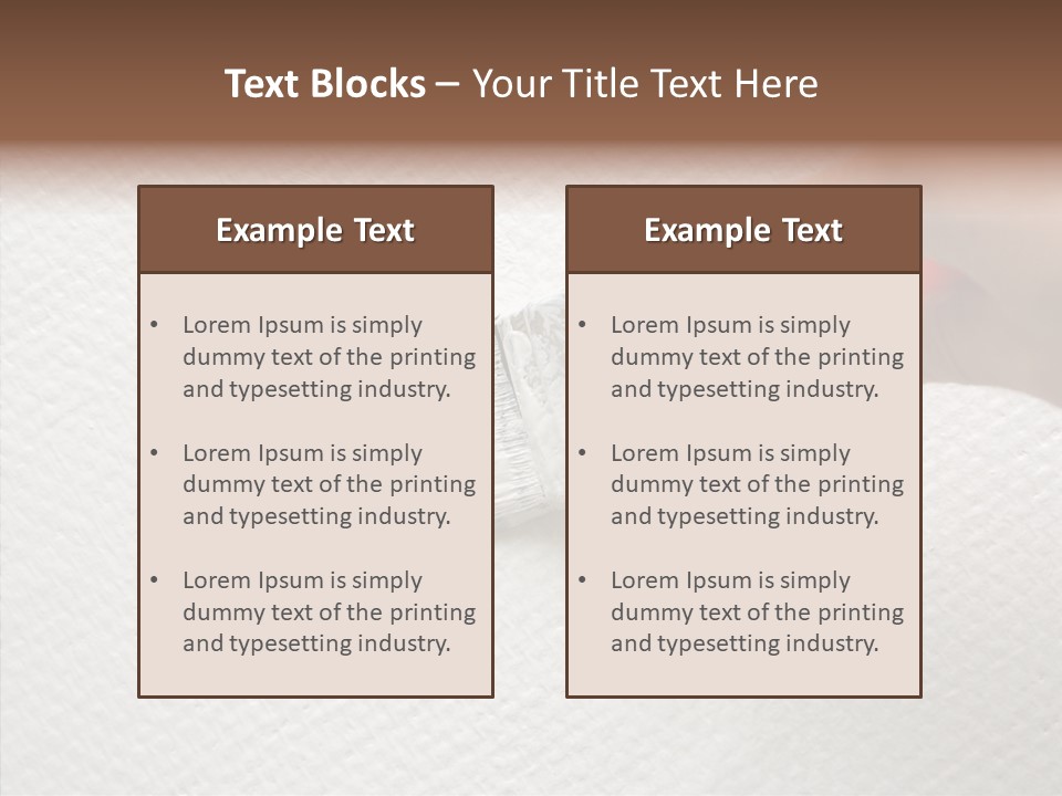 Bucket Work Paintcan PowerPoint Template