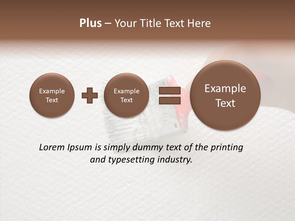 Bucket Work Paintcan PowerPoint Template