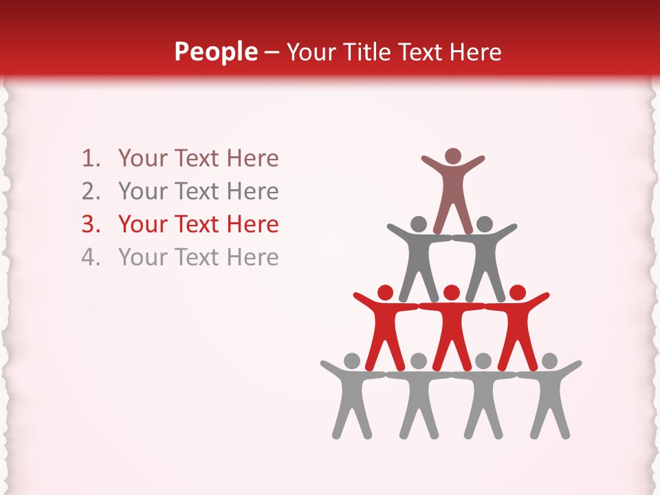 Profe Ional Figure Teamwork PowerPoint Template