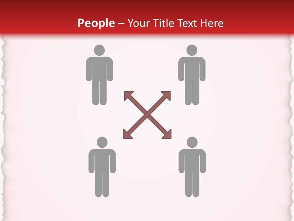 Profe Ional Figure Teamwork PowerPoint Template