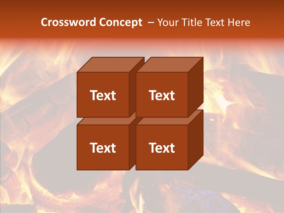Red Disaster Pollution PowerPoint Template